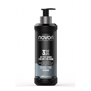Novon Professional 3X Aftershave Cream Cologne - Black Fire - 400ml
