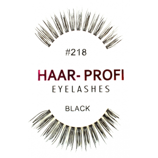 Haar-Profi Eyelash #218 - Black - falsche knstliche echthaar Wimpern strip lash