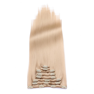 #18 - Clip-In Hair Extensions / 8 Tressen / Haarverlngerung XXL Komplettset 60 cm - Glatt