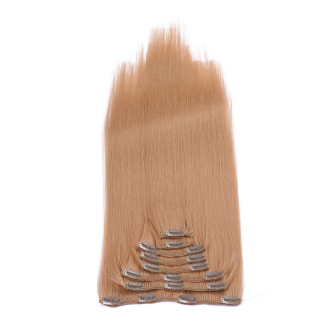 #27 - Clip-In Hair Extensions / 8 Tressen / Haarverlngerung XXL Komplettset 60 cm - Gewellt