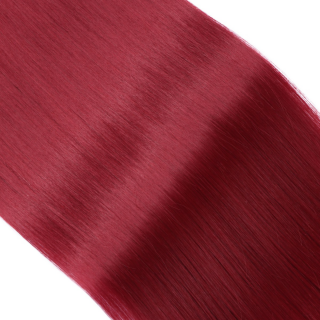 #Darkburg - Clip-In Hair Extensions / 8 Tressen / Haarverlngerung XXL Komplettset 50 cm - Glatt