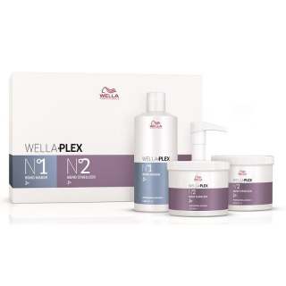 WellaPlex Salon Kit Blond Maker N1 1x500 ml + Blond Stabilizer N2 2x500 ml