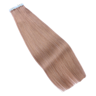 10 x Tape In - 10 Leichtbraun - Hair Extensions - 2,5g - NOVON EXTENTIONS 70 cm