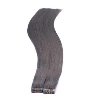 10 x Tape In - Darkgrey - Hair Extensions - 2,5g - NOVON EXTENTIONS