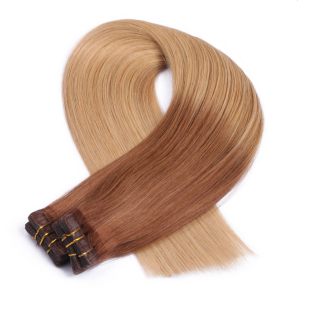 10 x Tape In - 12/26 Ombre - Hair Extensions - 2,5g - NOVON EXTENTIONS