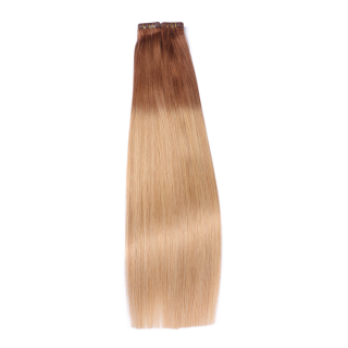 10 x Tape In - 12/26 Ombre - Hair Extensions - 2,5g - NOVON EXTENTIONS