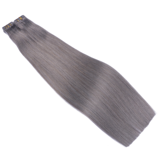 10 x Tape In - Darkgrey - Hair Extensions - 2,5g - NOVON EXTENTIONS 40 cm