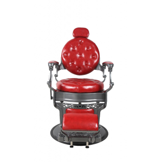 Barber Chair - THE CHESTER - Herrenstuhl - Red