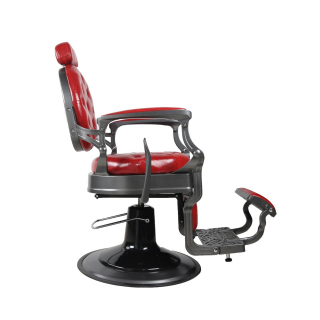 Barber Chair - THE CHESTER - Herrenstuhl - Red