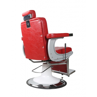 Barber Chair - THE EMPEROR - Herrenstuhl - Red