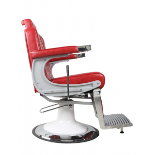 Barber Chair - THE EMPEROR - Herrenstuhl - Red