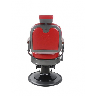 Barber Chair - VINTAGE - Herrenstuhl - Red