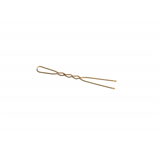 Hair Pins Thick Gold with Balls 70mm - 500g