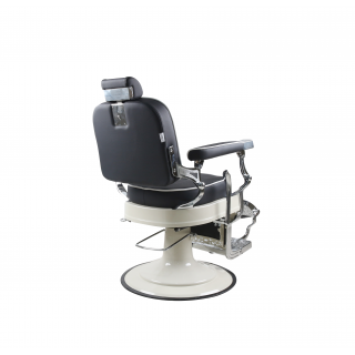 Barber Chair - PHOENIX - Black - Cream