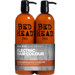 Tigi Bed Head Colour Goddess Oil Infused Tween Duo Shampoo 750ml & Conditioner 750ml
