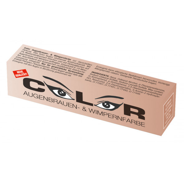 Comair Augenbrauen- und Wimpernfarbe LICHTBRAUN 15ml