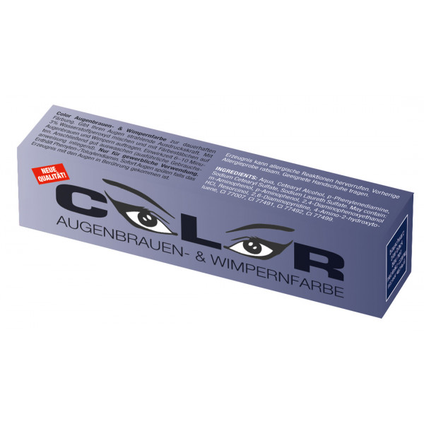 Comair Augenbrauen- und Wimpernfarbe BLAUSCHWARZ 15ml