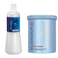 Wella Blondor Multi Blonde Blondierung 800g + Welloxon 12% 1000ml