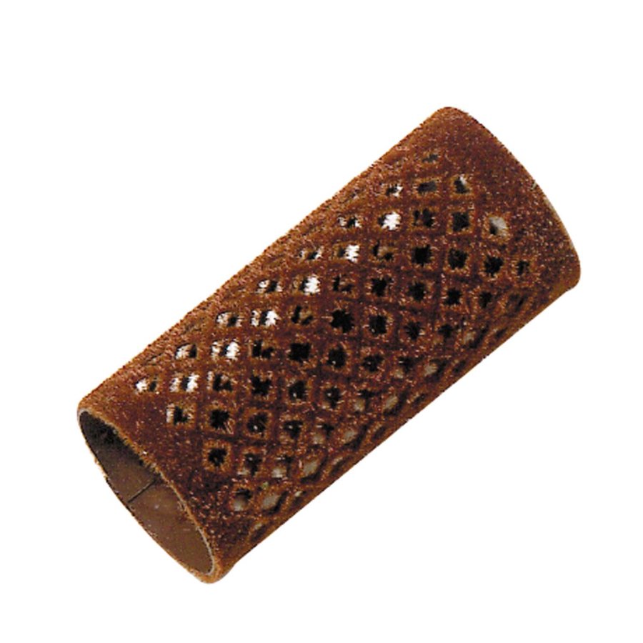 Comair Metallwickler beflockt 28 mm brau box