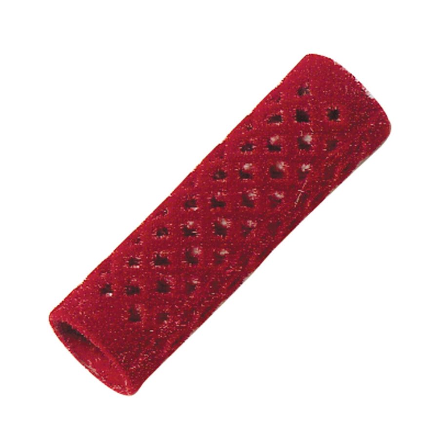 Comair Metallwickler beflockt 18 mm rot, box
