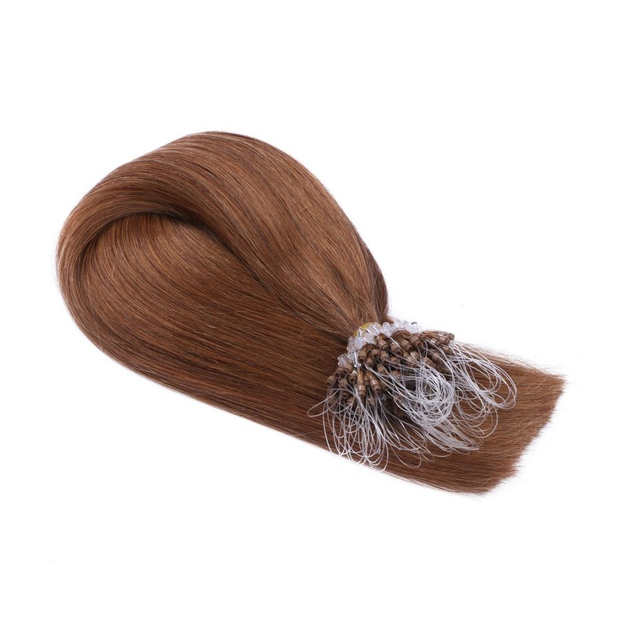 Microring Extensions #8 Goldbraun aus Remy-Echthaar