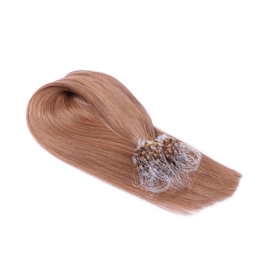 Microring Extensions #10 Leichtbraun aus Remy-Echthaar