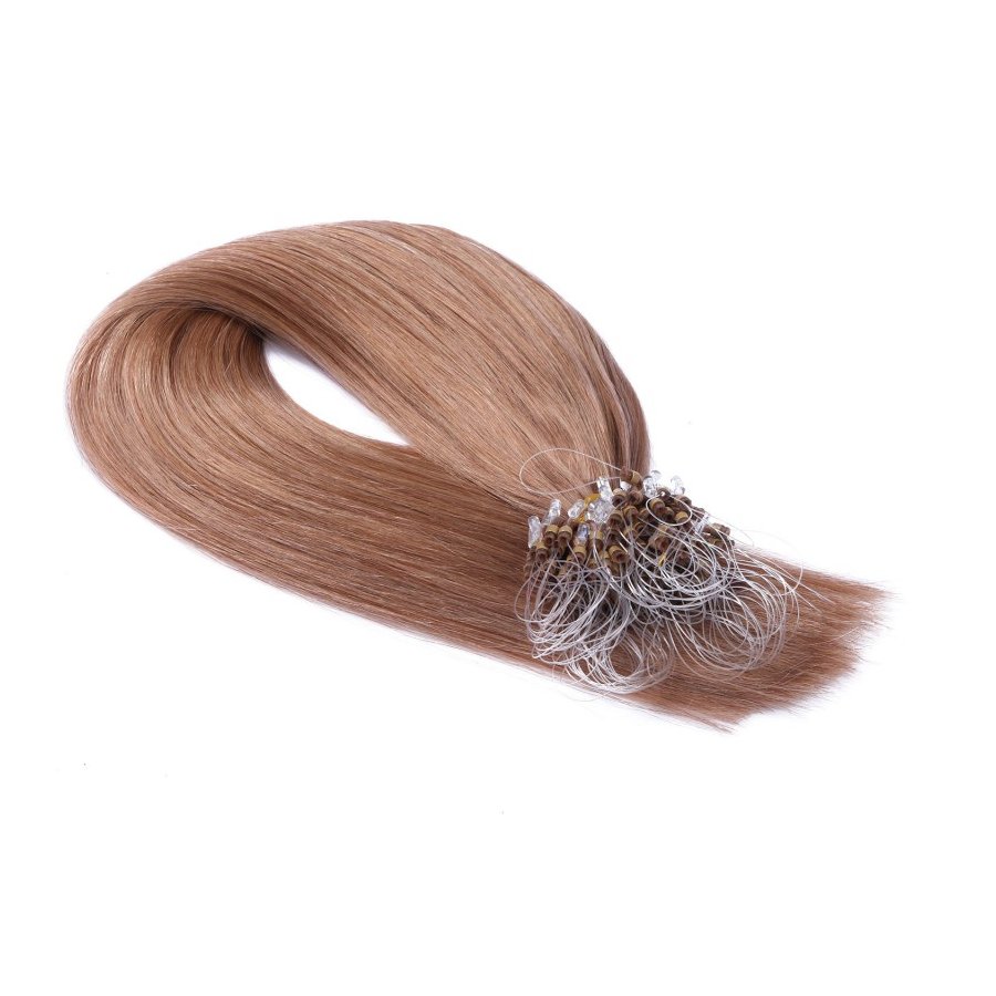 Microring Extensions #12 Hellbraun aus Remy-Echthaar