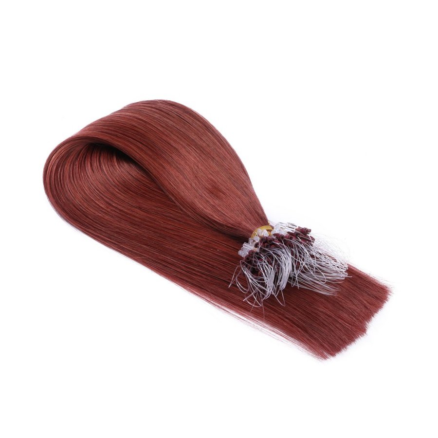 Microring Extensions #14 Rot aus Remy-Echthaar