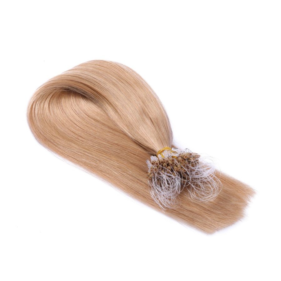 Microring Extensions #20 Aschblond aus Remy-Echthaar