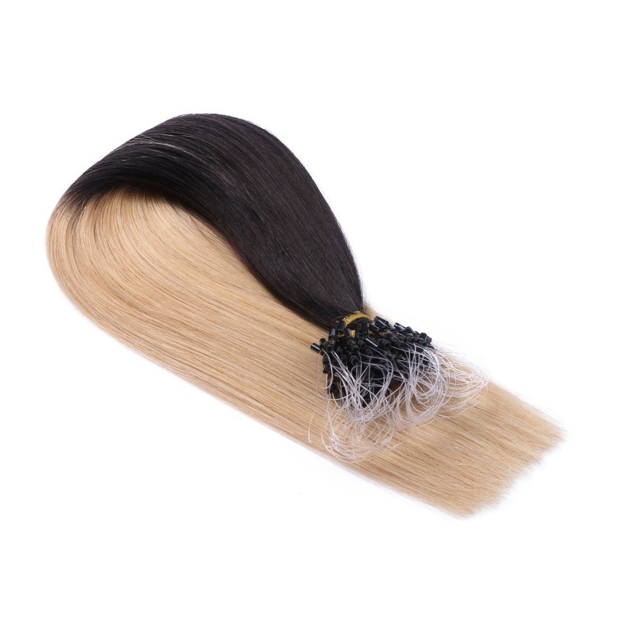 Microring Extensions #1B/24 Ombre aus Remy-Echthaar