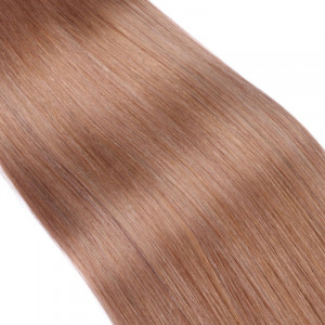 25 x Micro Ring / Loop - 4/27 Ombre - Hair Extensions 100% Echthaar - NOVON EXTENTIONS