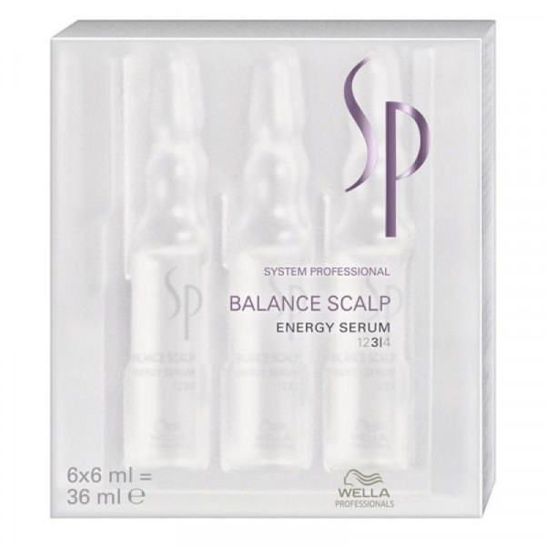 Wella SP Balance Scalp Energy Serum  6x6ml
