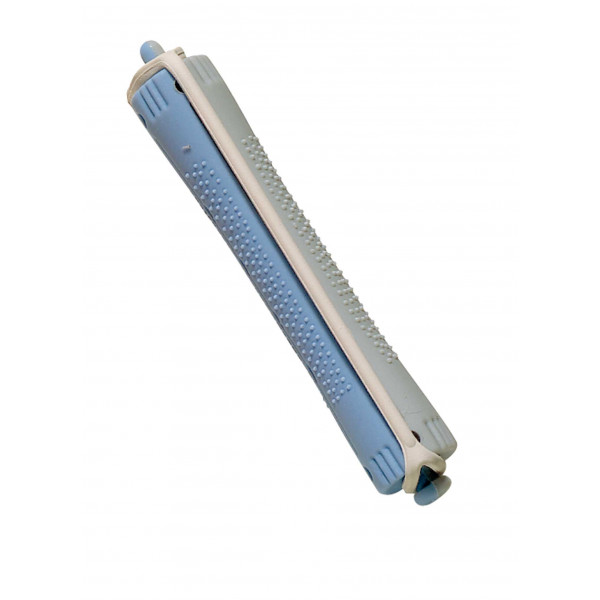 Comair KW-Wickler 2-fbg 12er 13mm lang Rundgummi blau/grau / Kaltwellwickler