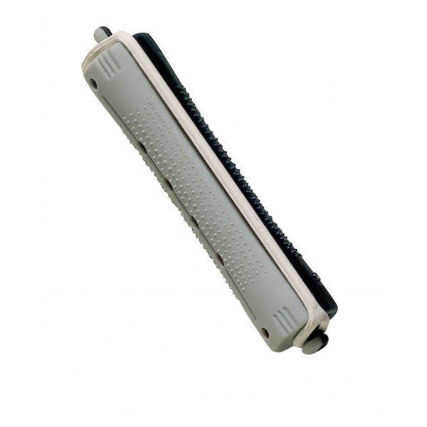 Comair KW-Wickler 2-fbg 12er 16mm lang   Rundgummi grau/antrahzit Kaltwellwickler