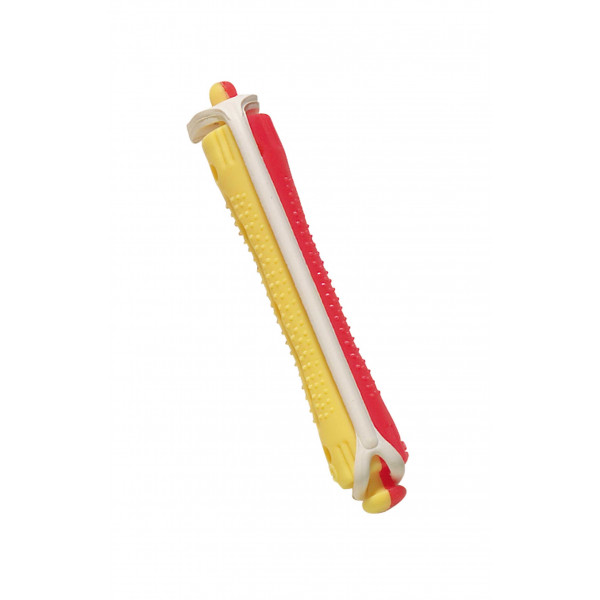 Comair KW-Wkl.2-fbg 12er 9mm kurz Rundgummi gelb/rot  Kaltwellwickler