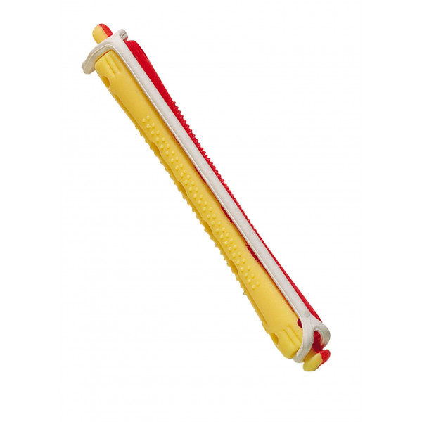 Comair KW-Wkl.2-fbg 12er 9mm lang Rundgummi gelb/rot Kaltwellwickler