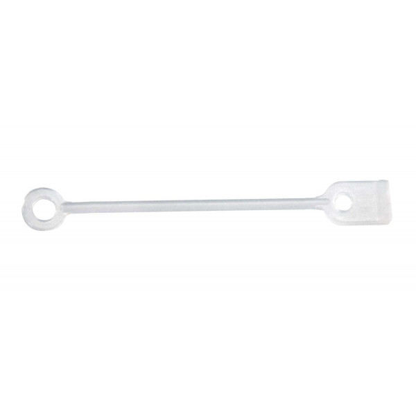 Comair Ersatzbänder Silikon 50er Btl rund/lang hitzebeständig 7,5cm