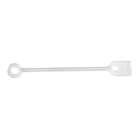Comair Ersatzbänder Silikon 50er Btl rund/lang hitzebeständig 7,5cm