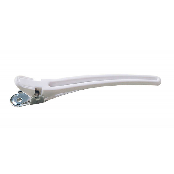 Comair Haarclips Plastik/Aluminium 10St  weiss