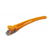 Comair Haarclips Plastik/Aluminium 10St  gelb