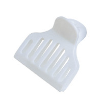 Abteilklammer Plastik Butterfly 6er Btl weiss