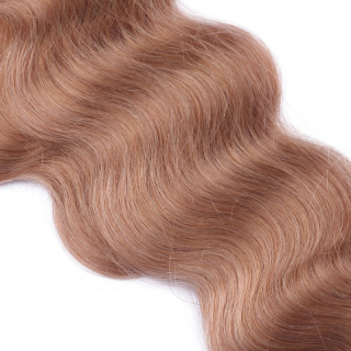 25 Keratin Bonding Hair Extensions - 12 Hellbraun - GEWELLT 100% Echthaar 1g Strhne - NOVON EXTENTIONS 60cm