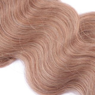 25 Keratin Bonding Hair Extensions - 27 Honigblond - GEWELLT 100% Echthaar 1g Strhne - NOVON EXTENTIONS 50cm