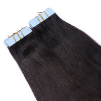 10 x Tape In - 1b/Red Ombre - Hair Extensions - 2,5g - NOVON EXTENTIONS