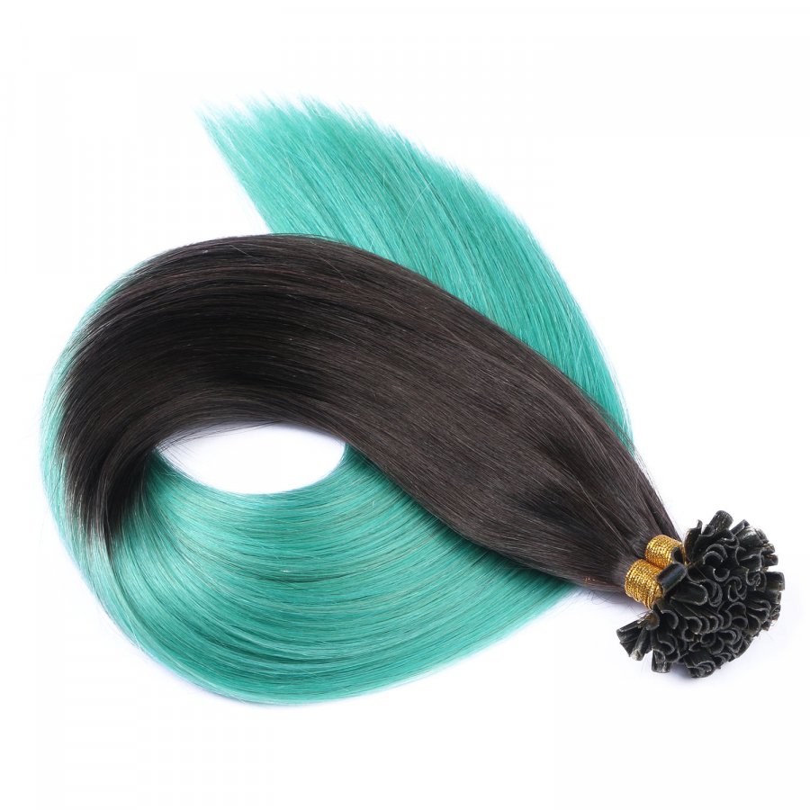 Bonding Extensions #1B/SKY Ombre – 100 % Echthaar