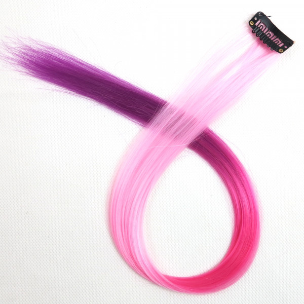 #12 - One Clip Extention - Kanekalon synthetisches Haar Clips in Hair Extensions