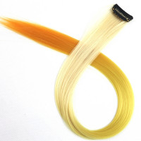 #16 - One Clip Extention - Kanekalon synthetisches Haar Clips in Hair Extensions