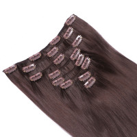 #2 - Clip-In Hair Extensions / 8 Tressen / Haarverlängerung XXL Komplettset