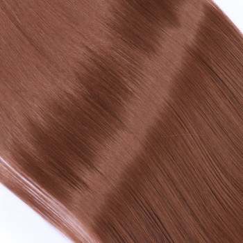 #6 - Clip-In Hair Extensions / 8 Tressen / Haarverlängerung XXL Komplettset 60 cm - Gewellt