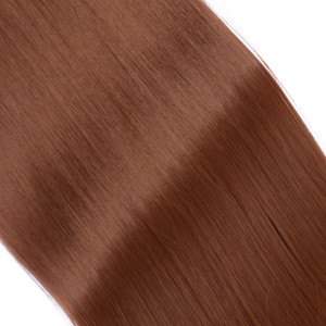 #8 - Clip-In Hair Extensions / 8 Tressen / Haarverlängerung XXL Komplettset 60 cm - Glatt